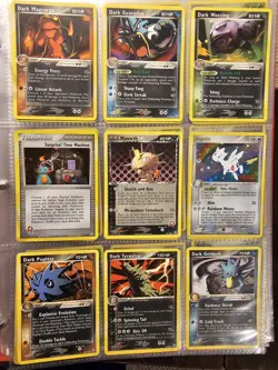 Vintage Pokemon EX era EX Team Rocket Returns, Lot Of 40x, Holos, Stamped Cards - Image 1