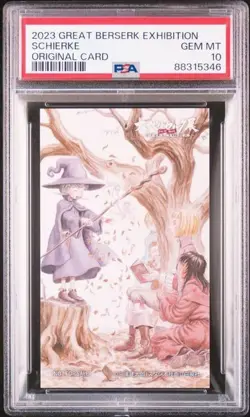 PSA10 2023 THE GREAT BERSERK EXHIBITION LOTTERY ORIGINAL CARD SCHIERKE - Image 1