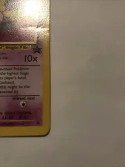 Mew # 8 - Black Star Promo - Pokemon Card Vintage WOTC - Image 2