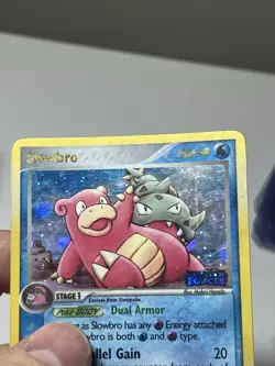 Pokemon TCG Slowbro EX Unseen Forces Stamped Card 13/115 Heavy Play - Image 4