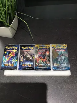 Shining Fates Booster Packs And Pokemon Trading Cards.Brand New & Sealed. Bundle - Image 1