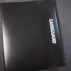 CardGuard Trading Card Binder - 20 9 Pocket Side Loading Pages Black Used - Image 1