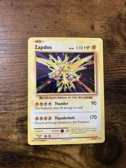 Zapdos - 42/108 - Pokemon Evolutions XY Holo Rare Card NM - Image 1