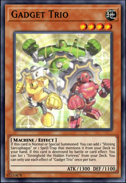 Yugioh! Gadget Trio Mega-Pack MP25-EN061 Prismatic Secret Rare - Image 1