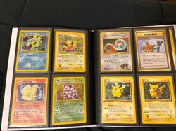 VINTAGE Pokemon Binder Collection - 84 Card lot / 34 Holo’s - Image 3