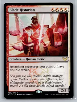 Blade Historian Strixhaven: School of Mages #165 Magic MTG - Image 1