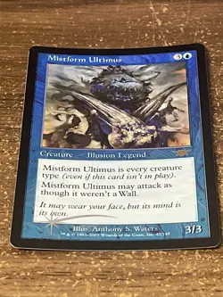 MTG *Mistform Ultimus Foil X1* (LP) Legions Magic the Gathering Free Shipping - Image 2