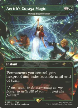 MTG Aerith's Curaga Magic (1872) *Non-Foil* Secret Lair: Final Fantasy MT/NM - Image 1