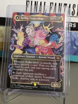 Kefka, Court Mage (0322) (Borderless) Final Fantasy Regular - Image 1