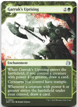 Garruk's Uprising 53 Wilds of Eldraine: Enchanting Tales Magic: The Gathering NM - Image 1