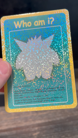 [LP] Gengar Funskool #094 Who Am IU Holo Pokemon 2004 - Image 2