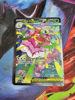 Pokemon Ascended Heroes Mega Meganium EX Special Illustration Rare 272/217 - Image 1