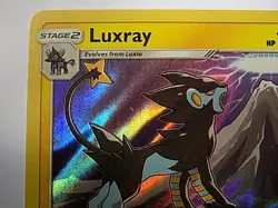 Luxray 48/156 Holo Sun & Moon Ultra Prism Pokemon - Image 2