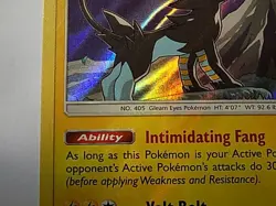 Luxray 48/156 Holo Sun & Moon Ultra Prism Pokemon - Image 3