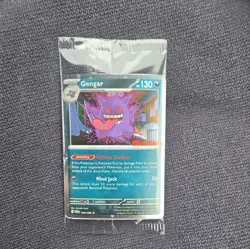 Pokemon TCG Perfect Order Gengar GameStop Exclusive Stamped Promo 50/88 Sealed - Image 1