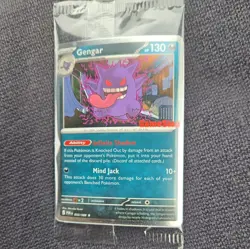 Pokemon TCG Perfect Order Gengar GameStop Exclusive Stamped Promo 50/88 Sealed - Image 2