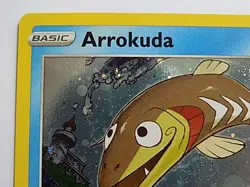 Arrokuda Cosmos Holo SWIRL SWSH093 Promo Sword & Shield Pokemon - Image 4