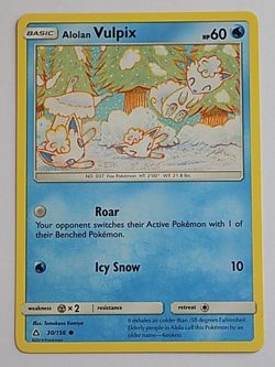 Alolan Vulpix 30/156 Sun & Moon - Ultra Prism Pokemon - Image 1