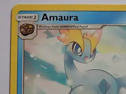 Amaura 27/131 Sun & Moon - Forbidden Light Pokemon - Image 2