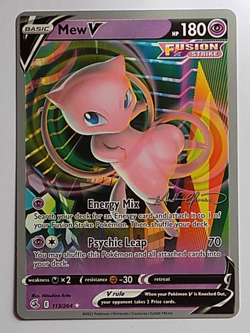 Mew V 113/264 Pokemon 2022 World Championships Deck - Image 1