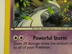Gallade Holo 61/135 BW Plasma Storm Pokemon - Image 3