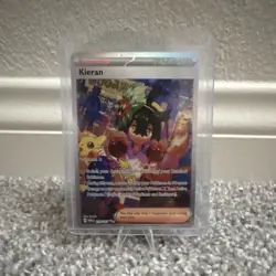Pokemon Kieran 218/167 Twilight Masquerade Holo Special Rare English - Image 1
