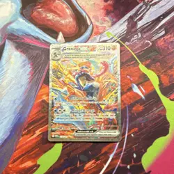Pokemon Greninja EX Special Illustration Rare Full Art Holo Sv06 214/167 310 HP - Image 1