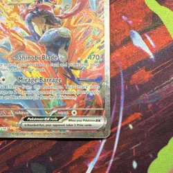 Pokemon Greninja EX Special Illustration Rare Full Art Holo Sv06 214/167 310 HP - Image 5