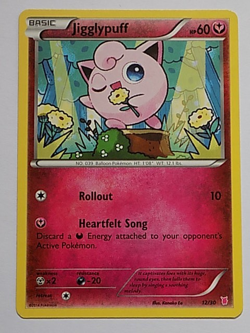 Jigglypuff 25/30 XY Trainer Kit: Bisharp & Wigglytuff Pokemon - Image 1