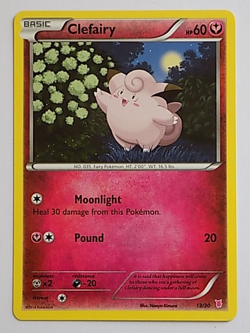 Clefairy 13/30 XY Trainer Kit: Bisharp & Wigglytuff Pokemon - Image 1