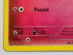 Clefairy 13/30 XY Trainer Kit: Bisharp & Wigglytuff Pokemon - Image 4