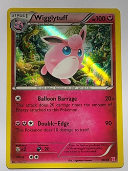 Wigglytuff Holo 30/30 XY Trainer Kit: Bisharp & Wigglytuff Pokemon - Image 1