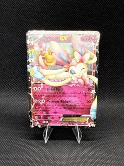 Sylveon EX RC21/RC32 Generations Radiant Collection Ultra Rare Full Art Pokemon - Image 1