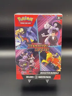 Pokemon TCG SV10 Destined Rivals Booster Bundle - 6 Packs - Factory Sealed - Image 1