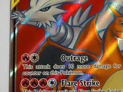 Reshiram & Charizard GX Holo 194/214 Sun & Moon Unbroken Bonds Pokemon - Image 3
