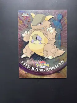 [Mint] Kangaskhan #115 Foil Topps Chrome Tv Animation Edition - Image 1