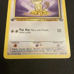 Meowth 56/64 Jungle - 1st Edition - Pokemon - Image 3