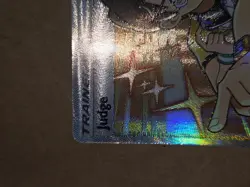 Pokemon Judge (Full Art) Ultra Rare Holo SM - Lost Thunder 209/214 NM PACK FRESH - Image 3