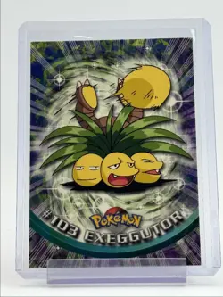 EXEGGUTOR 1999 TOPPS POKEMON TV ANIMATION SERIES 2 BLUE LOGO A 103 Q0899 - Image 1