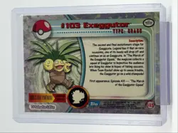 EXEGGUTOR 1999 TOPPS POKEMON TV ANIMATION SERIES 2 BLUE LOGO A 103 Q0899 - Image 2