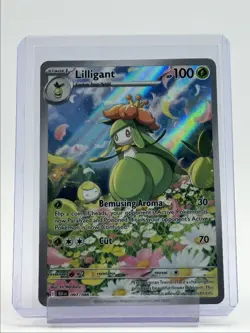 LILLIGANT 2025 POKEMON BLACK BOLT ILLUSTRATION RARE 092/086 Q6011 - Image 1