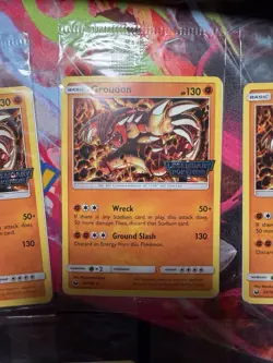 Pokemon Sealed Groudon Rare Promo GameStop Legendary Stamp 81/168 Sealed 5x - Image 3