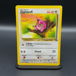 Jigglypuff 54/64 LP Common Wizards of the Coast : Jungle Unlimited Pokemon TCG - Image 1