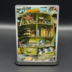 Litten 167/162 NM Illustration Rare Sv: Temporal Forces Holo Pokemon TCG - Image 1