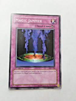 Yu-Gi-Oh! TCG Magic Jammer Starter Deck Pegasus SDP-048 1st Ed. Com-Uncirculated - Image 1