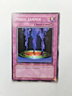 Yu-Gi-Oh! TCG Magic Jammer Starter Deck Pegasus SDP-048 1st Ed. Com-Uncirculated - Image 2