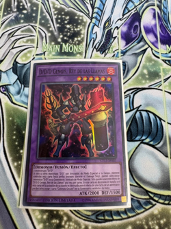 D/D/D FLAME KING GENGHIS SUPER RARE SPANISH CT13-EN005 SP005 NEAR MINT YUGIOH - Image 1
