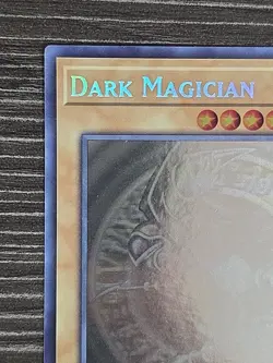 Yugioh! Dark Magician GFTP-EN128 Ghost Rare 1st Edition LP Lightly Played EX - Image 2