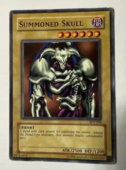 Yu-Gi-Oh TCG Starter Deck Yugi #SDY-004 Summoned Skull HP - Image 1
