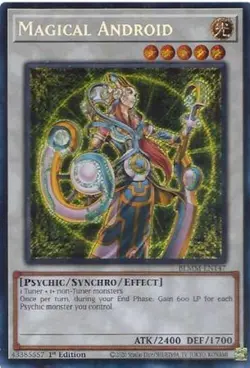 Yugioh - Magical Android (Secret Rare) (1st Edition) - BLMM-EN147 (P) - Image 1